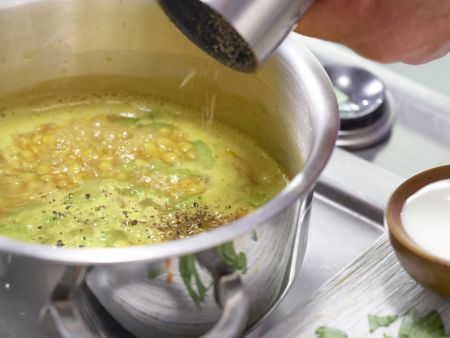 Curry-Linsensuppe Zubereitung Schritt 5 Curry-Linsensuppe Zubereitung Schritt 5