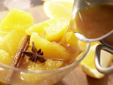 Dattelpudding auf Orangenkompott Zubereitung Schritt 9 Dattelpudding auf Orangenkompott Zubereitung Schritt 9