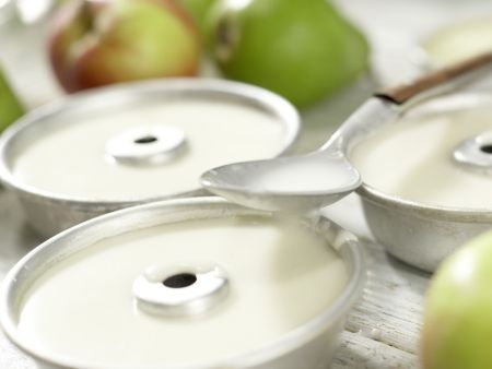 Dickmilch-Mandel-Creme Zubereitung Schritt 4 Dickmilch-Mandel-Creme Zubereitung Schritt 4