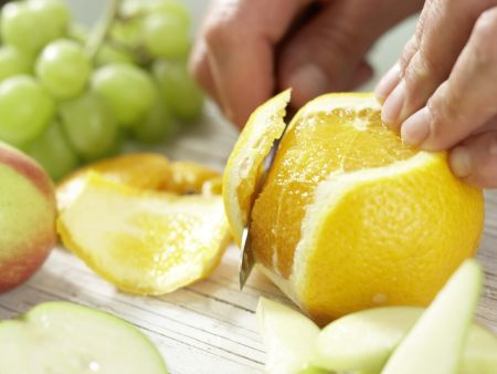 Dickmilch-Mandel-Creme Zubereitung Schritt 5 Dickmilch-Mandel-Creme Zubereitung Schritt 5