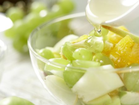 Dickmilch-Mandel-Creme Zubereitung Schritt 7 Dickmilch-Mandel-Creme Zubereitung Schritt 7
