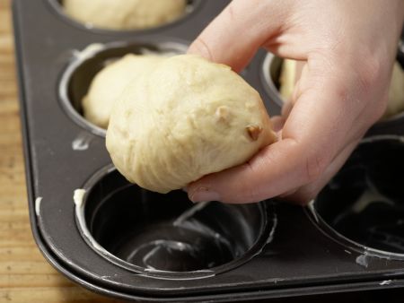 Dinkel-Brioches Zubereitung Schritt 4 Dinkel-Brioches Zubereitung Schritt 4