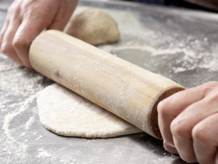 Dinkelpizza Zubereitung Schritt 6 Dinkelpizza Zubereitung Schritt 6