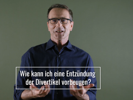 Wie kann ich eine Entzündung der Divertikel vorbeugen?