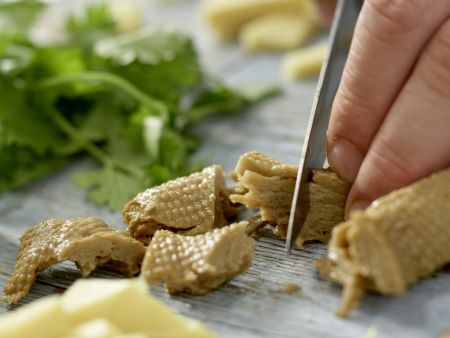 Drei Köstlichkeiten: Zubereitung Schritt 2 Drei Köstlichkeiten: Zubereitung Schritt 2
