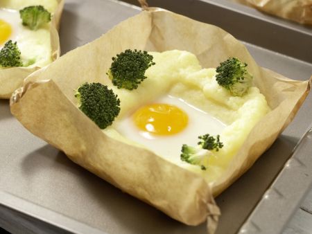 Ei im Kartoffelnest Zubereitung Schritt 8 Ei im Kartoffelnest Zubereitung Schritt 8
