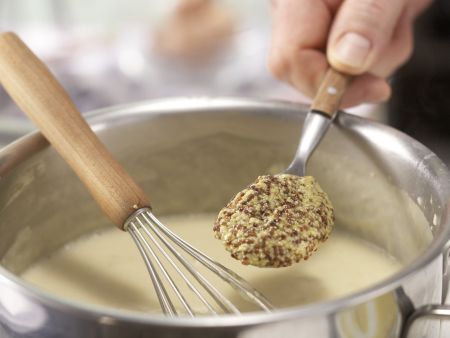 Eier in Senf-Dill-Sauce Zubereitung Schritt 4 Eier in Senf-Dill-Sauce Zubereitung Schritt 4