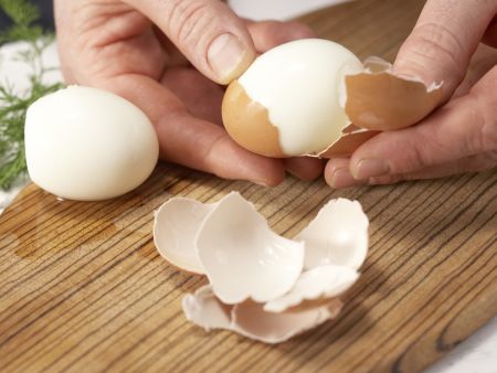 Eier in Senf-Dill-Sauce Zubereitung Schritt 5 Eier in Senf-Dill-Sauce Zubereitung Schritt 5