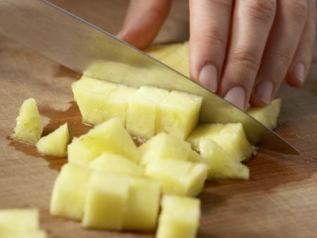 Entenbrust auf Ananaskraut Zubereitung Schritt 1 Entenbrust auf Ananaskraut Zubereitung Schritt 1