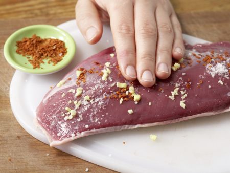 Entenbrust auf Ananaskraut Zubereitung Schritt 5 Entenbrust auf Ananaskraut Zubereitung Schritt 5