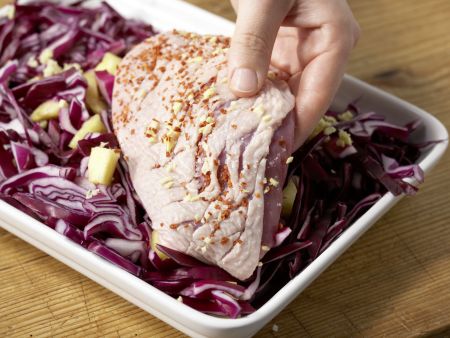 Entenbrust auf Ananaskraut Zubereitung Schritt 6 Entenbrust auf Ananaskraut Zubereitung Schritt 6