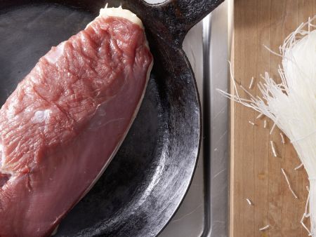 Entenbrust auf Glasnudelsalat Zubereitung Schritt 2 Entenbrust auf Glasnudelsalat Zubereitung Schritt 2