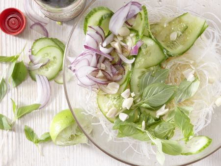 Entenbrust auf Glasnudelsalat Zubereitung Schritt 7 Entenbrust auf Glasnudelsalat Zubereitung Schritt 7