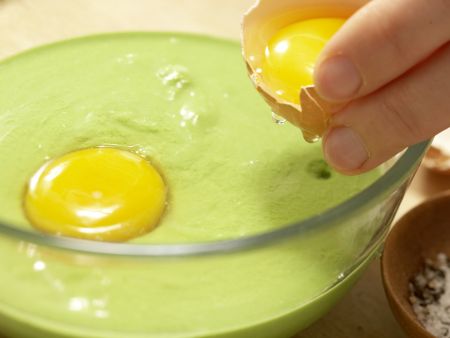 Erbsen-Flan Zubereitung Schritt 4 Erbsen-Flan Zubereitung Schritt 4