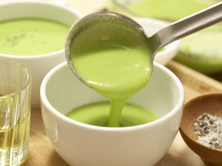 Erbsen-Flan Zubereitung Schritt 5 Erbsen-Flan Zubereitung Schritt 5