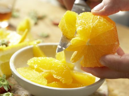 Erdbeer-Orangen-Marmelade Zubereitung Schritt 3 Erdbeer-Orangen-Marmelade Zubereitung Schritt 3