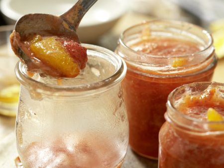 Erdbeer-Orangen-Marmelade Zubereitung Schritt 7 Erdbeer-Orangen-Marmelade Zubereitung Schritt 7