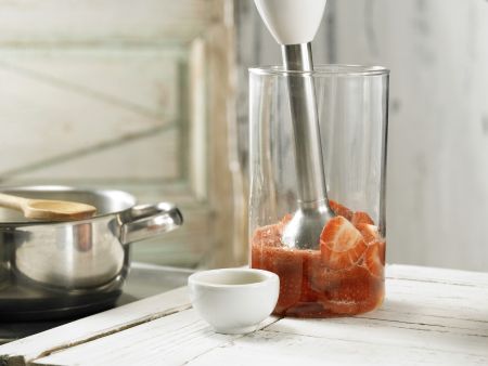 Erdbeer-Ragout auf Milchreis Zubereitung Schritt 5 Erdbeer-Ragout auf Milchreis Zubereitung Schritt 5