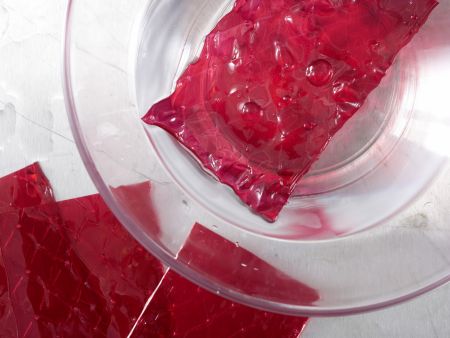 Erdbeer-Rhabarber-Geleespeise Zubereitung Schritt 1 Erdbeer-Rhabarber-Geleespeise Zubereitung Schritt 1