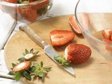 Erdbeeren auf Kokosgelee Zubereitung Schritt 7 Erdbeeren auf Kokosgelee Zubereitung Schritt 7