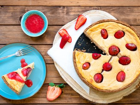 Erdbeerkäsekuchen
