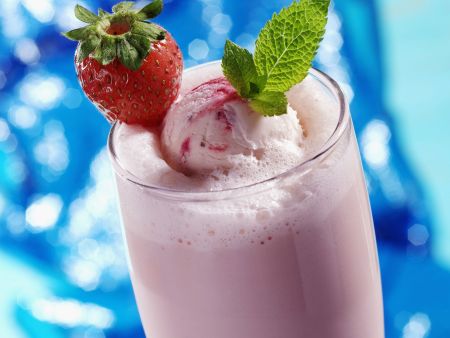 Erdbeermilch Rezept