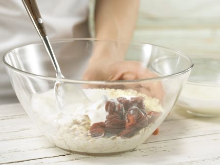 Erdbeermüsli Zubereitung Schritt 2 Erdbeermüsli Zubereitung Schritt 2