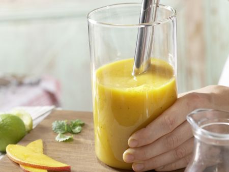 Exotischer Smoothie Zubereitung Schritt 4 Exotischer Smoothie Zubereitung Schritt 4