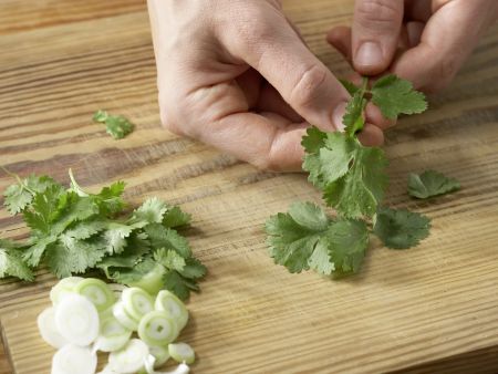 Farfalle mit Avocadosauce Zubereitung Schritt 4 Farfalle mit Avocadosauce Zubereitung Schritt 4