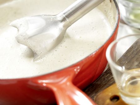 Feine Topinambursuppe Zubereitung Schritt 9 Feine Topinambursuppe Zubereitung Schritt 9