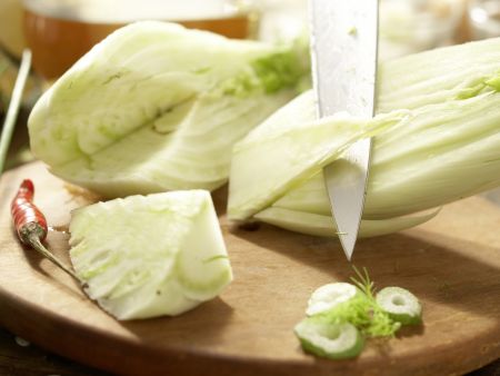 Fenchel-Risotto Zubereitung Schritt 1 Fenchel-Risotto Zubereitung Schritt 1