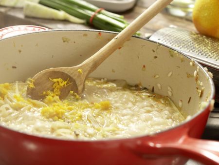 Fenchel-Risotto Zubereitung Schritt 9 Fenchel-Risotto Zubereitung Schritt 9