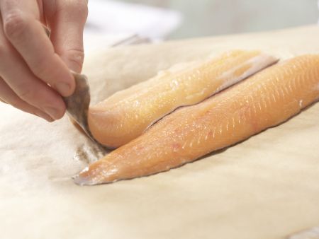 Fisch-Limetten-Päckchen Zubereitung Schritt 1 Fisch-Limetten-Päckchen Zubereitung Schritt 1