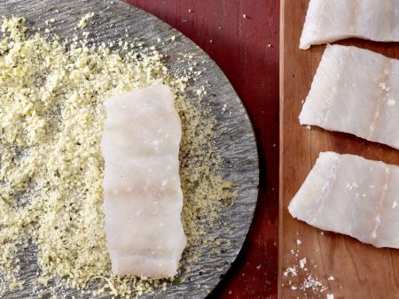 Fischfilets mit Mandelkruste Zubereitung Schritt 6 Fischfilets mit Mandelkruste Zubereitung Schritt 6