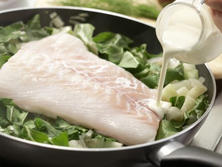 Fischpfanne Zubereitung Schritt 6 Fischpfanne Zubereitung Schritt 6