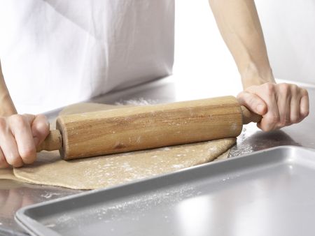 Flammkuchen Zubereitung Schritt 2 Flammkuchen Zubereitung Schritt 2