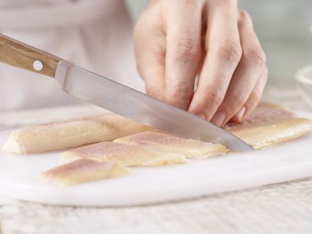 Forellentatar Zubereitung Schritt 1 Forellentatar Zubereitung Schritt 1