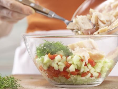 Forellentatar Zubereitung Schritt 5 Forellentatar Zubereitung Schritt 5