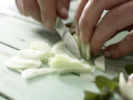 Frische Erbsensuppe – smarter Zubereitung Schritt 4 Frische Erbsensuppe – smarter Zubereitung Schritt 4