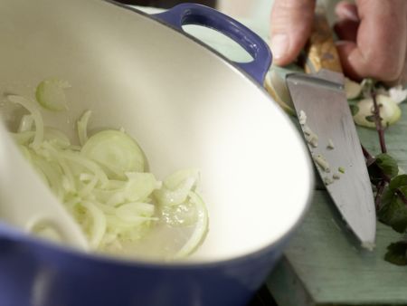 Frische Erbsensuppe – smarter Zubereitung Schritt 5 Frische Erbsensuppe – smarter Zubereitung Schritt 5