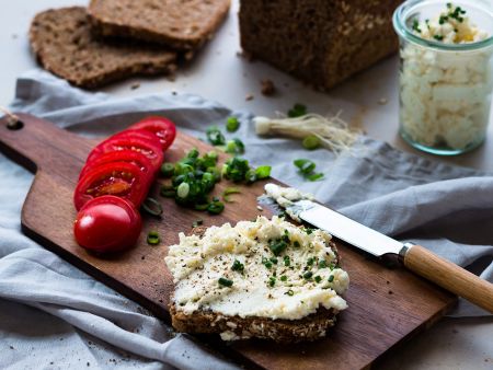 Frischkäse selber machen