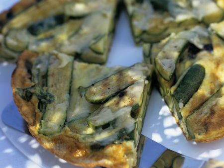 Frittata mit Zucchini Rezept