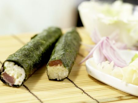 Frittierte Reisrollen Zubereitung Schritt 10 Frittierte Reisrollen Zubereitung Schritt 10