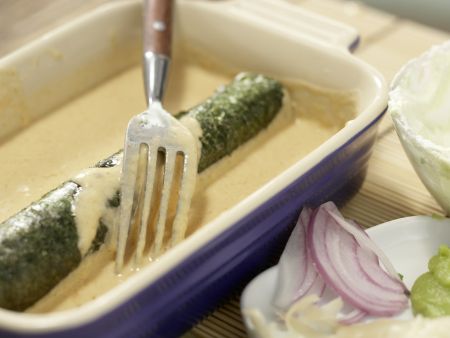 Frittierte Reisrollen Zubereitung Schritt 11 Frittierte Reisrollen Zubereitung Schritt 11