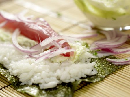 Frittierte Reisrollen Zubereitung Schritt 9 Frittierte Reisrollen Zubereitung Schritt 9
