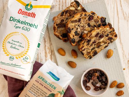 Nussiges Früchtebrot