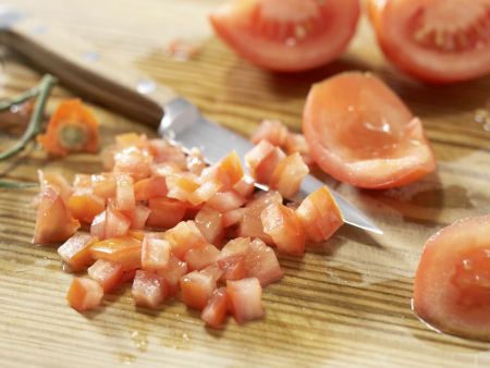 Frühlingsrollen mit Kassler Zubereitung Schritt 2 Frühlingsrollen mit Kassler Zubereitung Schritt 2