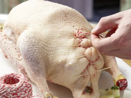 Gänsebraten – smarter Zubereitung Schritt 3 Gänsebraten – smarter Zubereitung Schritt 3