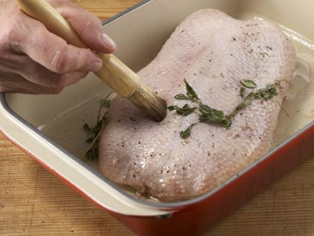 Gänsebrust mit Ingwer-Rotkohl Zubereitung Schritt 3 Gänsebrust mit Ingwer-Rotkohl Zubereitung Schritt 3