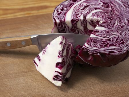 Gänsebrust mit Ingwer-Rotkohl Zubereitung Schritt 4 Gänsebrust mit Ingwer-Rotkohl Zubereitung Schritt 4